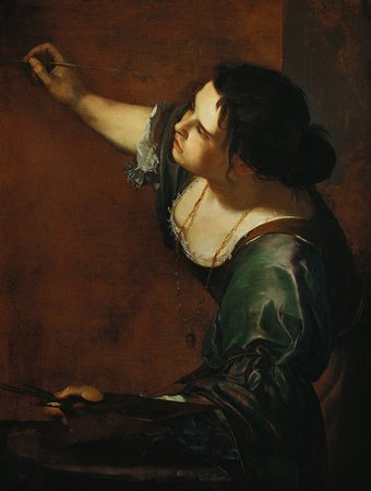 Artemisia Gentileschi Autoritratto come allegoria della Pittura